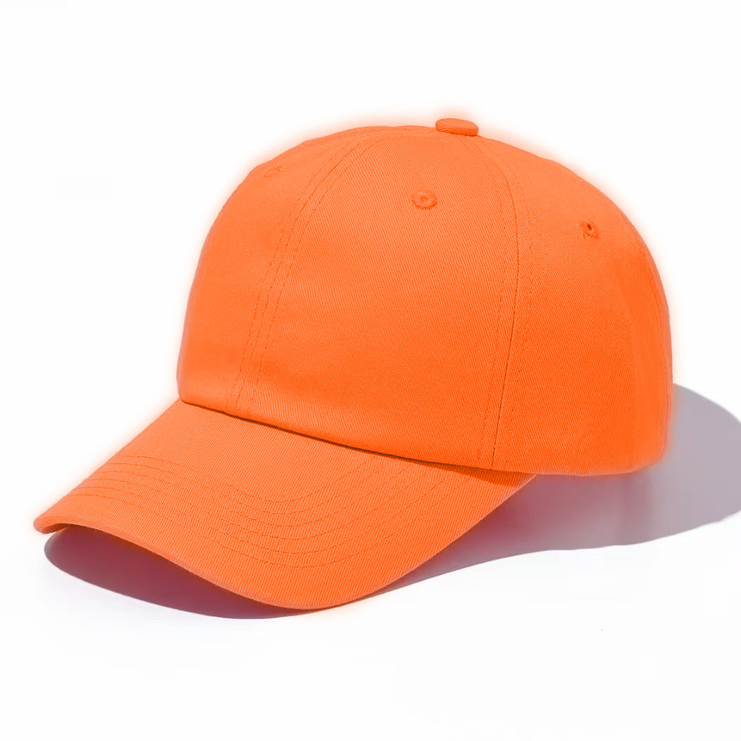 Wholesale Solid color cotton large circumference baseball cap